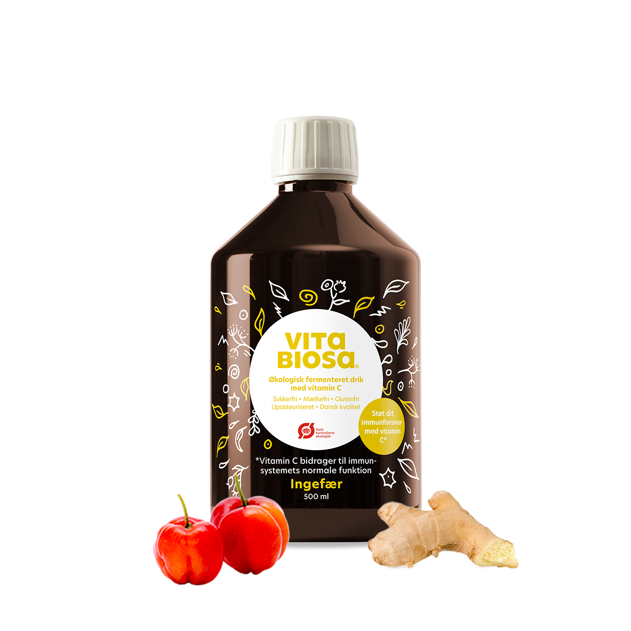 Vita Biosa Ingefær 500 ml Øko